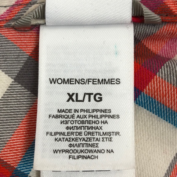 The North Face Plaid Print Button Down Shirt XL - Picture 6 of 7